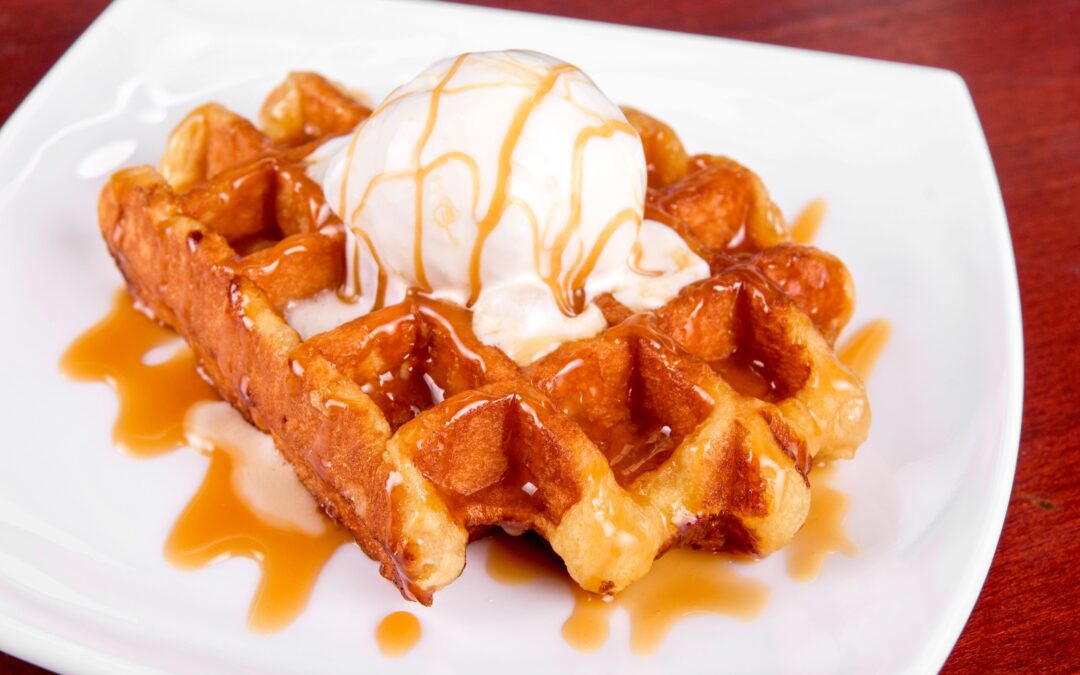 Waffeln backen
