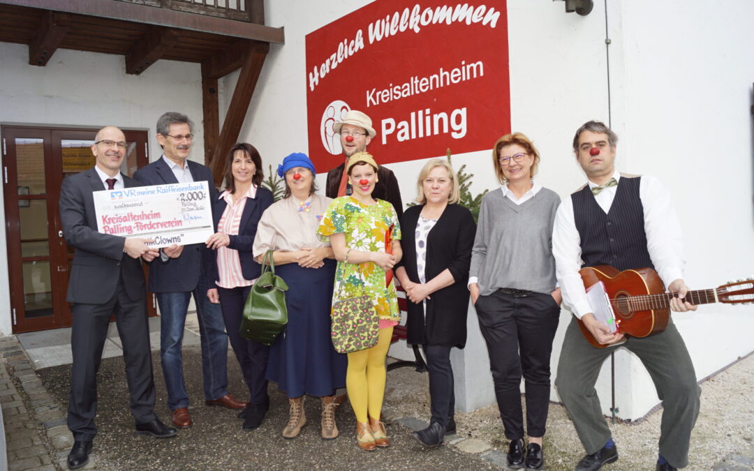 Clownbesuch im Kreisaltenheim Palling