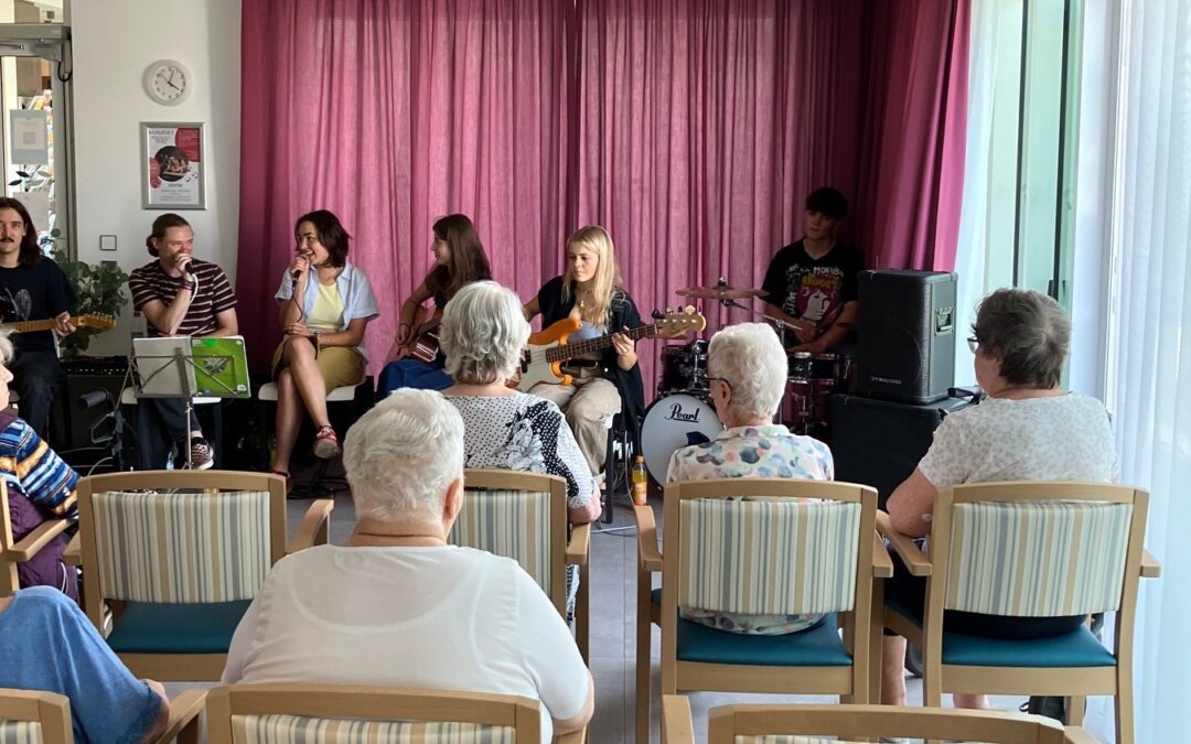 Thyme – junge Nachwuchsband im Kreisaltenheim Palling