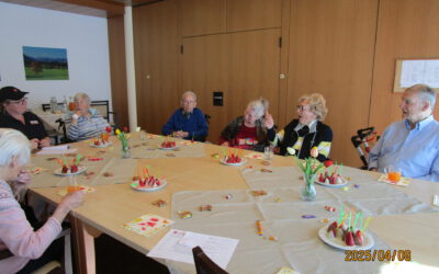 Küchenratsch mit der Küchenleitung im Kreisaltenheim Grabenstätt