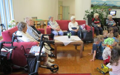 Kindergartenbesuch im Kreisaltenheim Grabenstätt
