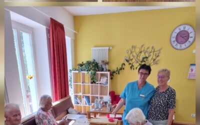 Frische Apfelmarmelade und Apfelmus im Kreisaltenheim Trostberg