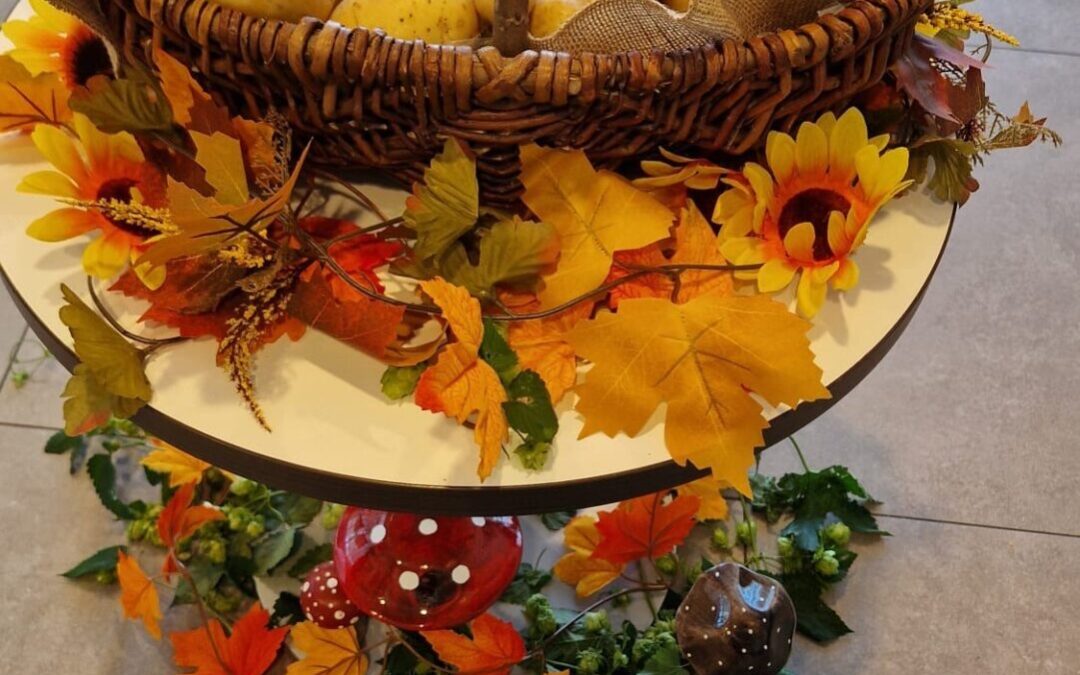 Gedächtnistraining zum Thema Herbst im Kreisaltenheim Palling