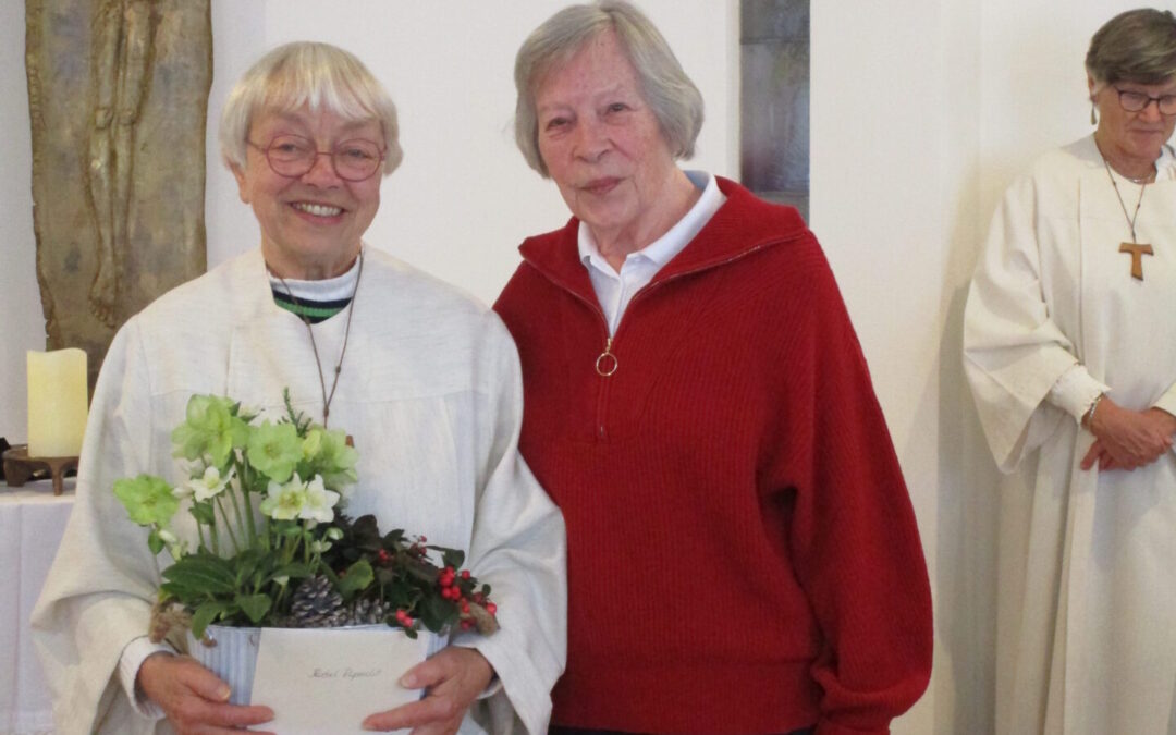 Verabschiedung einer ehrenamtlichen Mitarbeiterin im Kreisaltenheim Grabentstätt