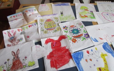 Ostergrüße vom Kindergarten im Kreisaltenheim Grabenstätt