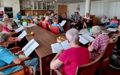 Singen im Kreisaltenheim Trostberg